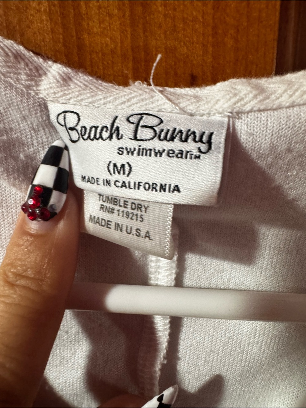 Beach Bunny White Ruffle Terry Romper Coverup - Picture 5 of 5